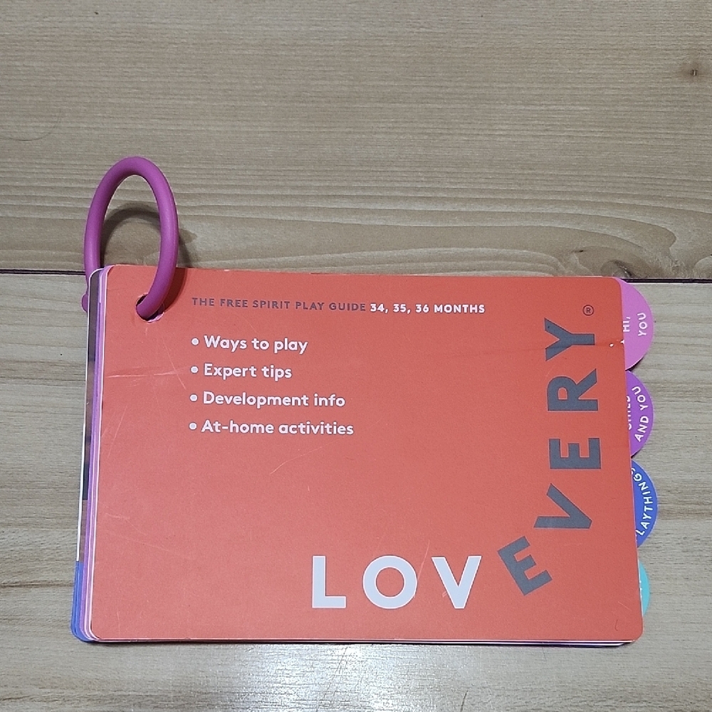 Lovevery Free Spirit Play Guide for 34-36 Months